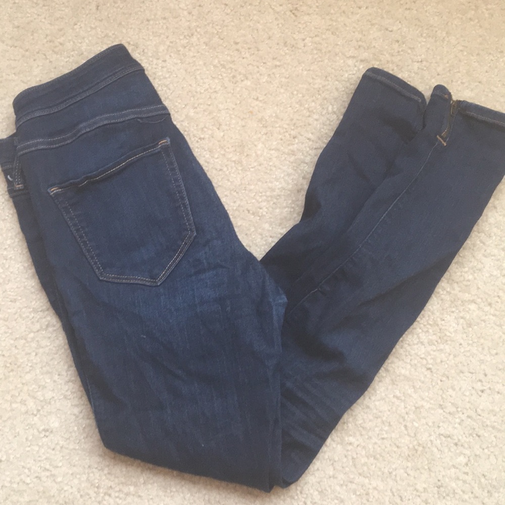 Dark Wash Hollister jegging high rise